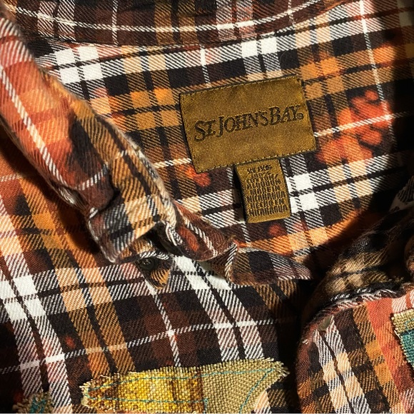 Bleached Patchwork flannel - Picture 2 of 4